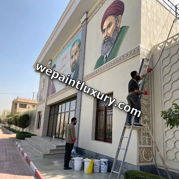 خدمات نقاشی ساختمانی در کرج برغان