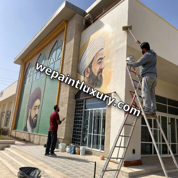 خدمات نقاشی ساختمانی در کرج مهرشهر